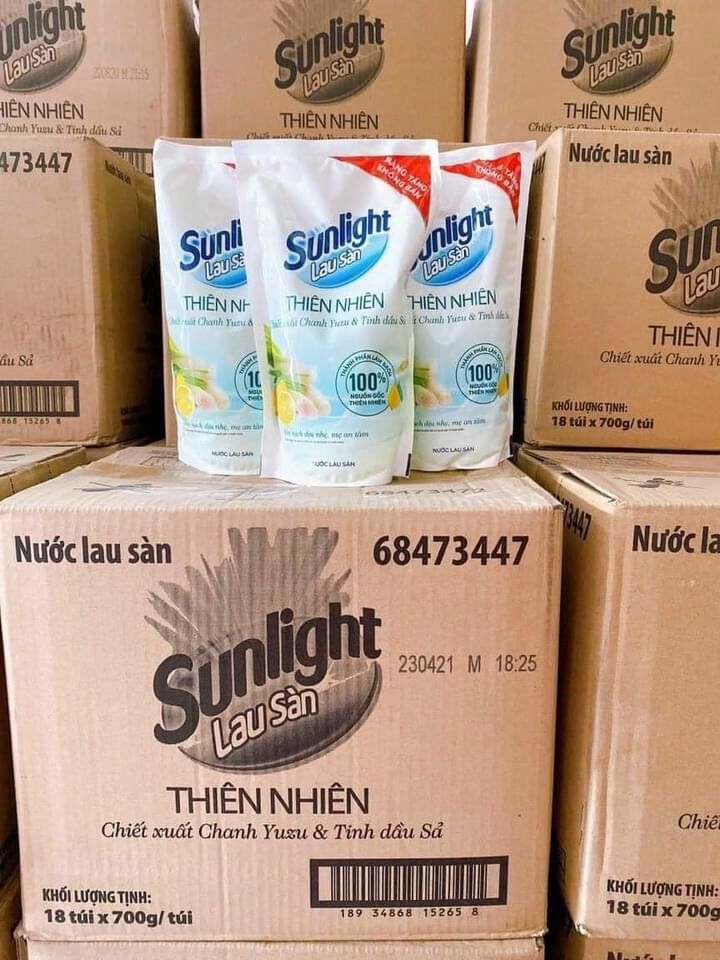Nước lau sàn thiên nhiên Sunlight 700g