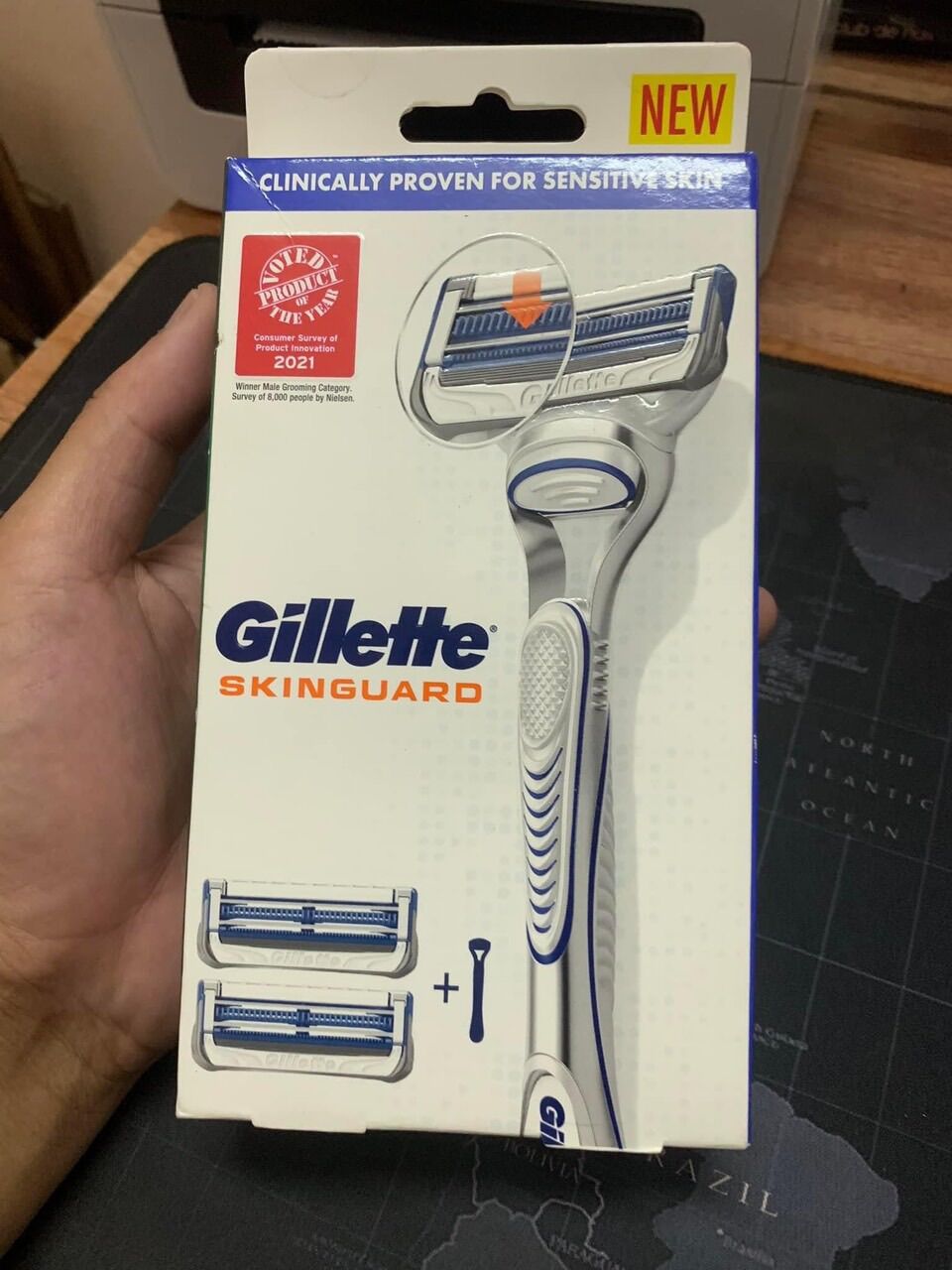 Dao cạo râu cao cấp Gillette Skinguard
