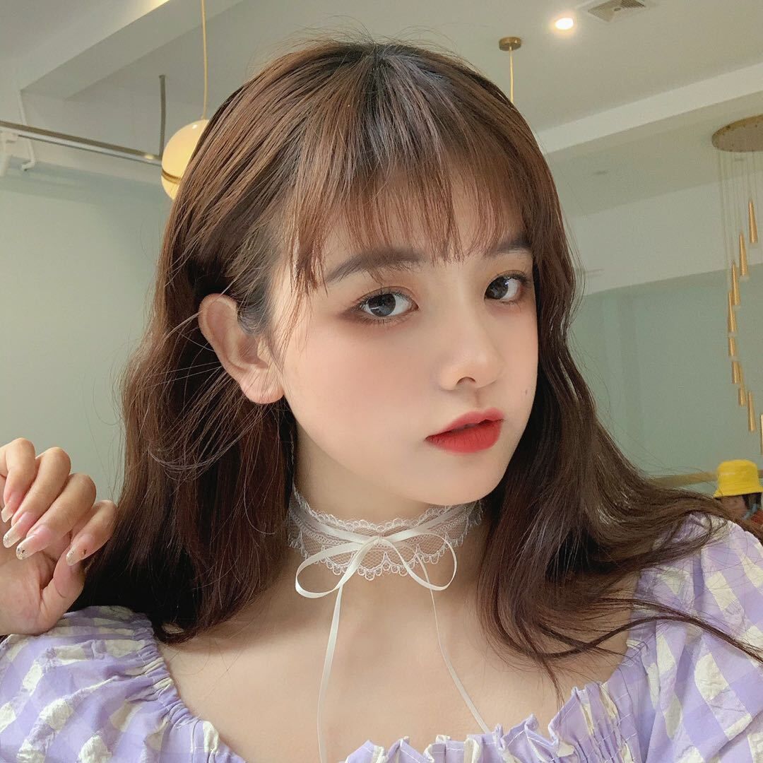 Choker ren phối nơ nhỏ siêu xinh