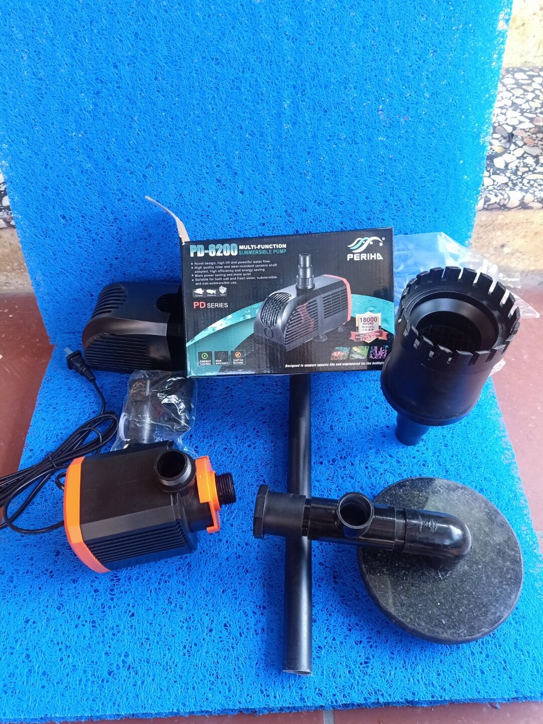 combo hút mặt hút đáy+ bơm ferriha PD 8200 _7200_6200_5200
