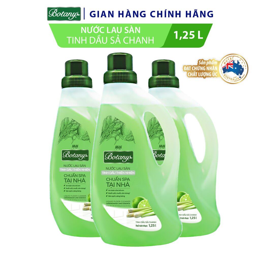 Nước lau sàn Sả chanh Botany 1.25ml