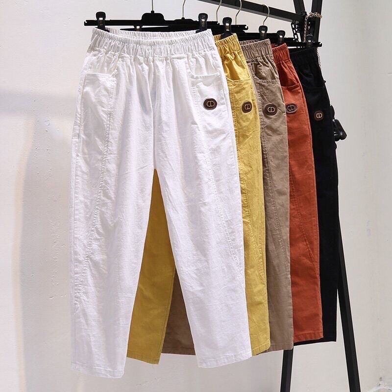 QUẦN BAGGY THÔ CO GIÃN CUTE