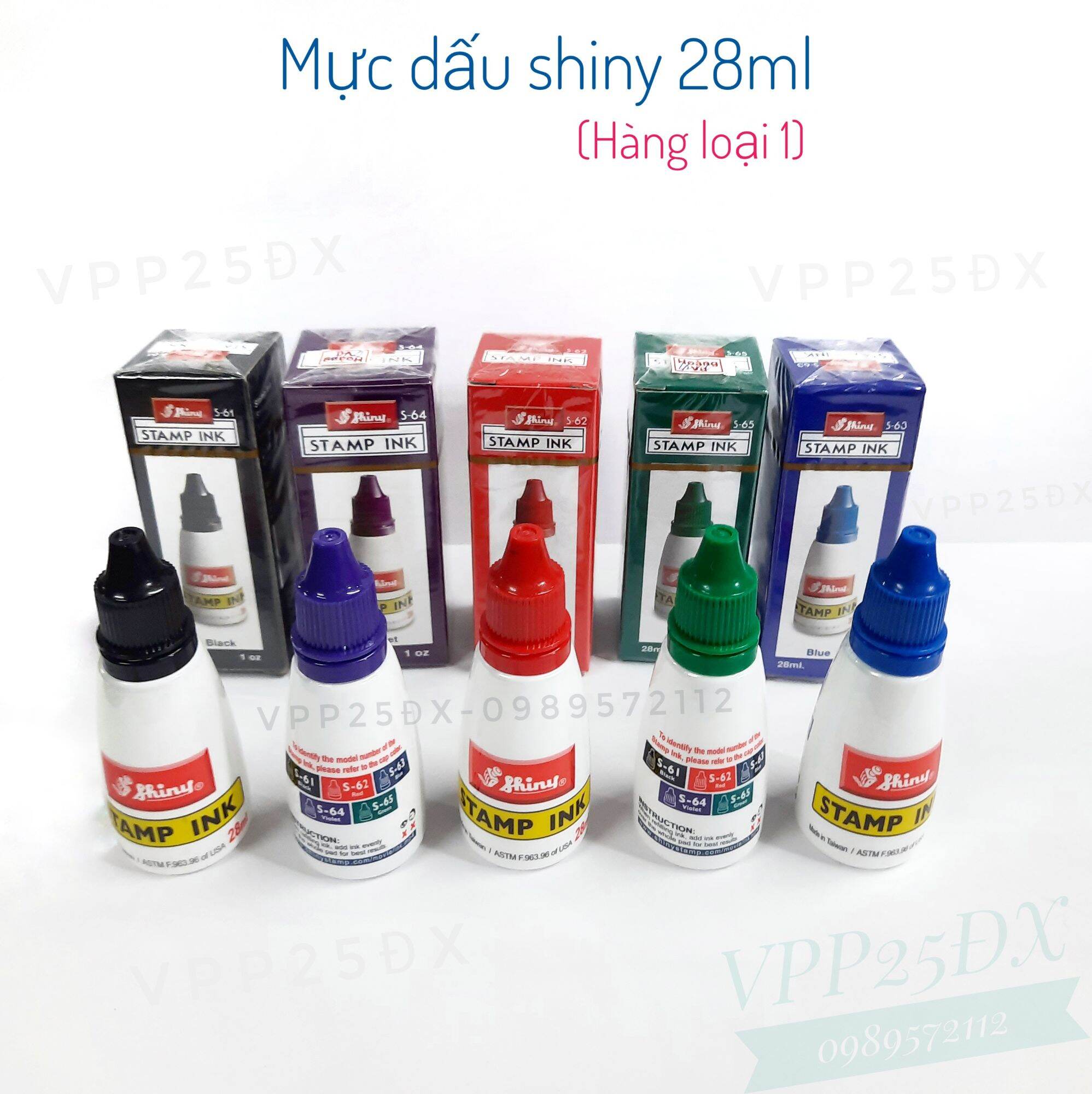 Mực dấu shiny 28ml (1 lọ).