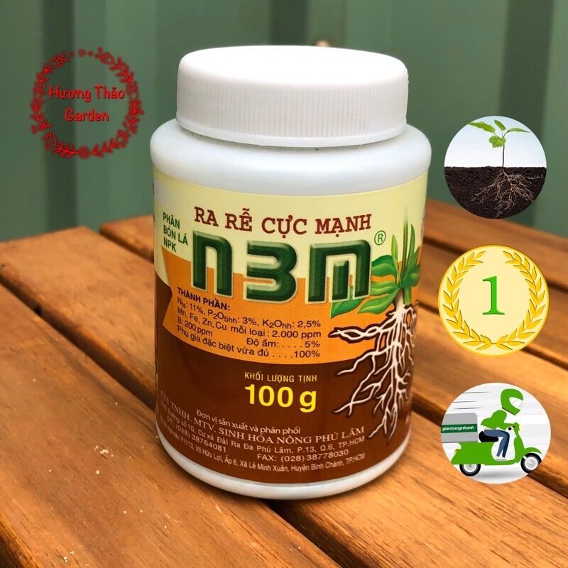 Phân bón lá kích thích ra rễ n3m 100gr