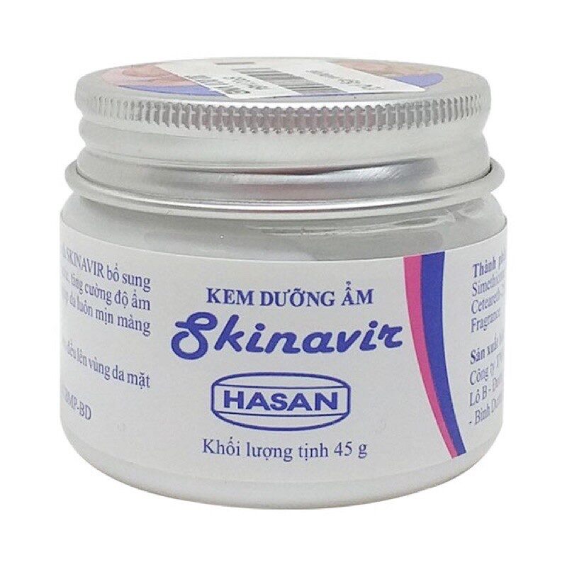Kem dưỡng ẩm Skinavir Hasan 45g