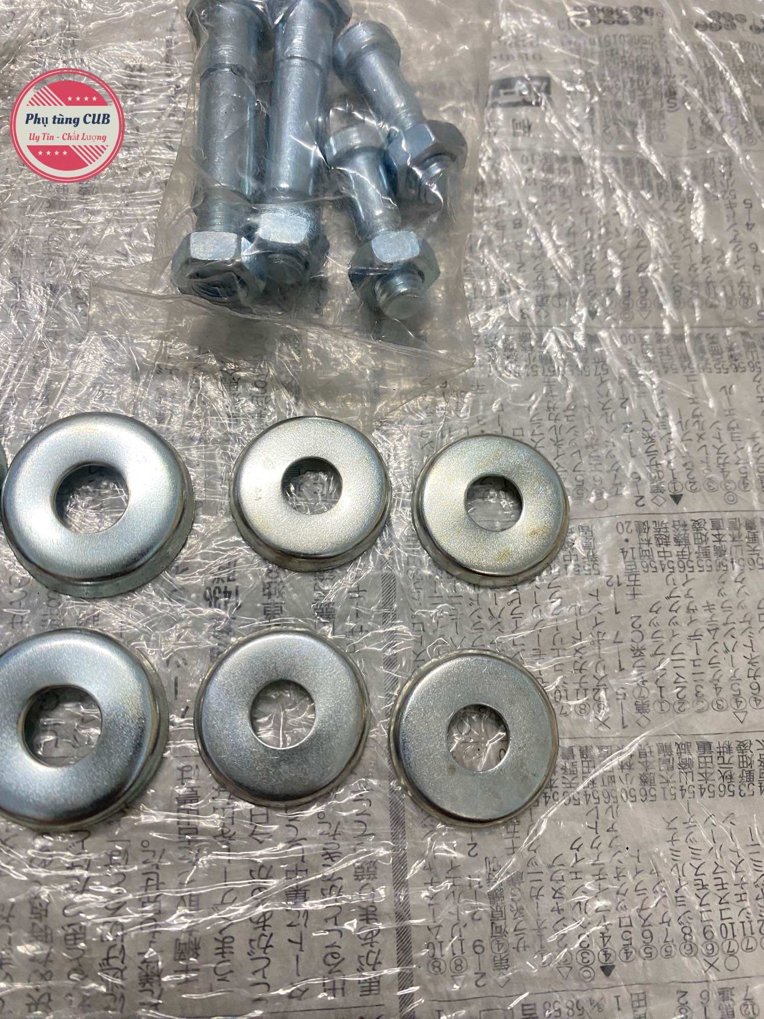 Bộ bạc thau giò gà xe cub 78-79-81-82-Dd