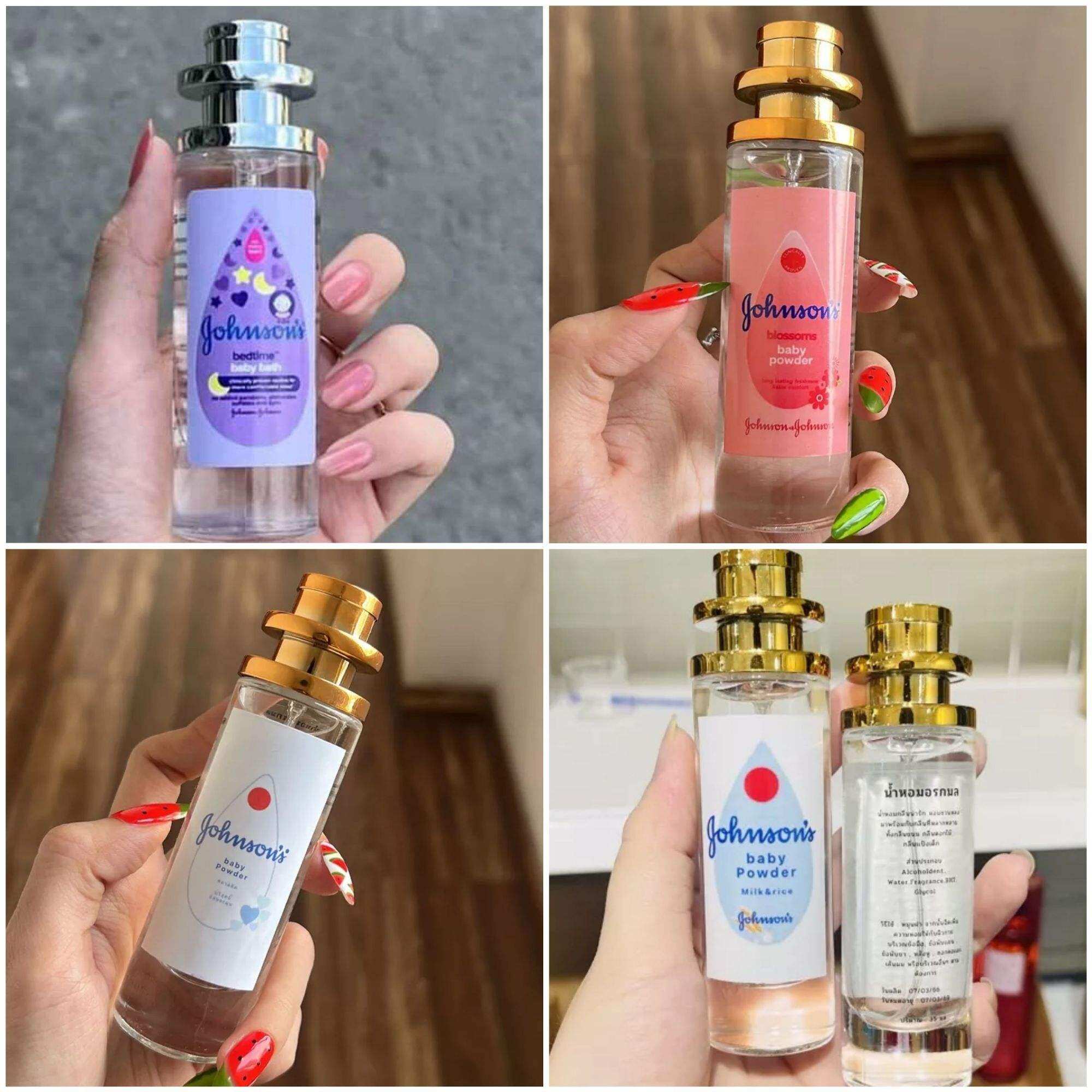 Nước hoa Thái Lan Johnson baby hương phấn thơm dịu mùi em bé