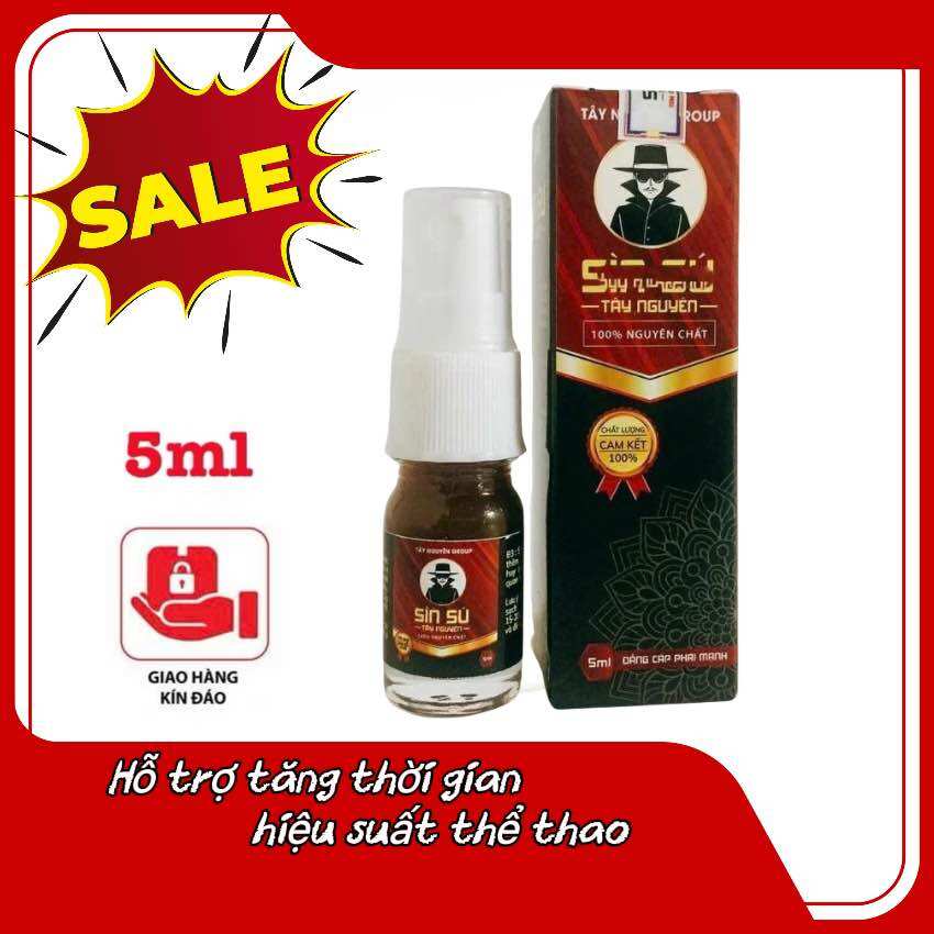 Thảo mộc cao cấp dạng NƯỚC dành cho nam (chai 5ml) - hàng chính hãng