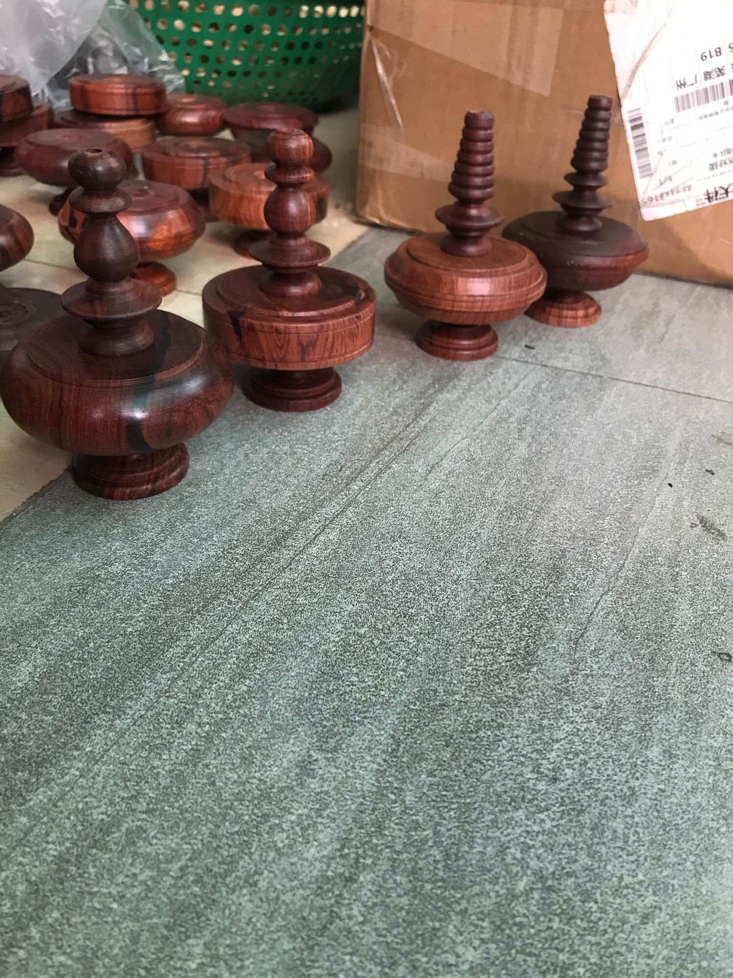 Nậm gỗ cẩm , phụ kiện lồng chim chào mào