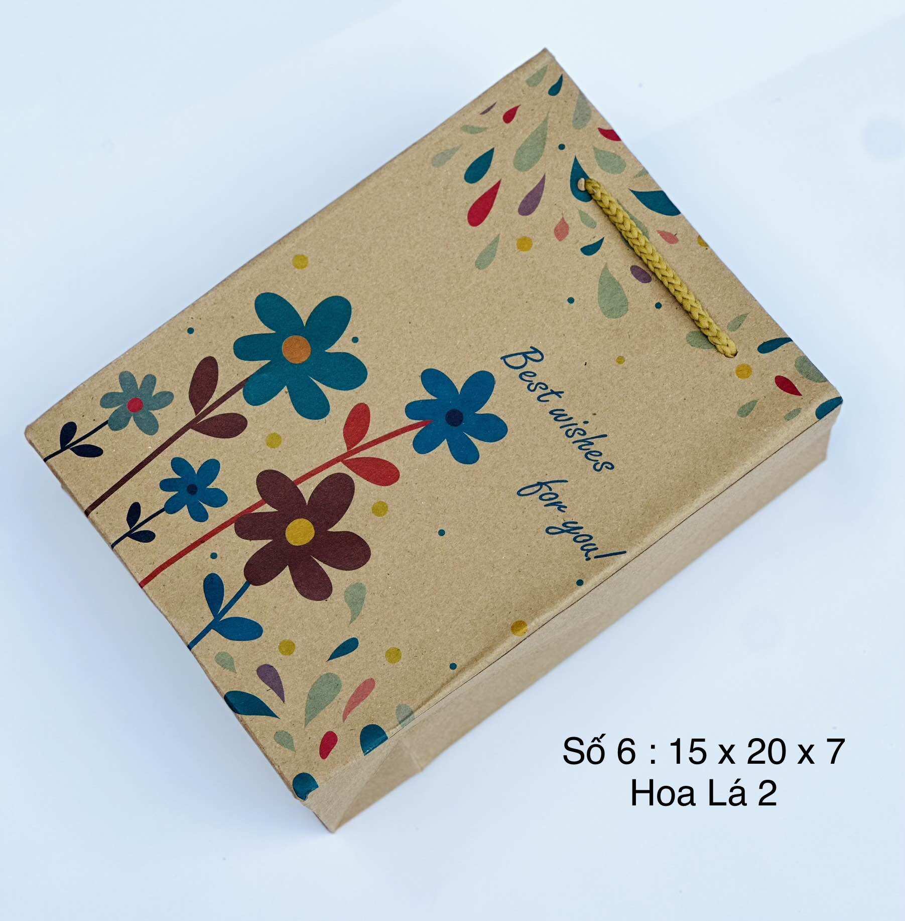 Túi giấy đẹp 15 x 20 x 7.combo 50c