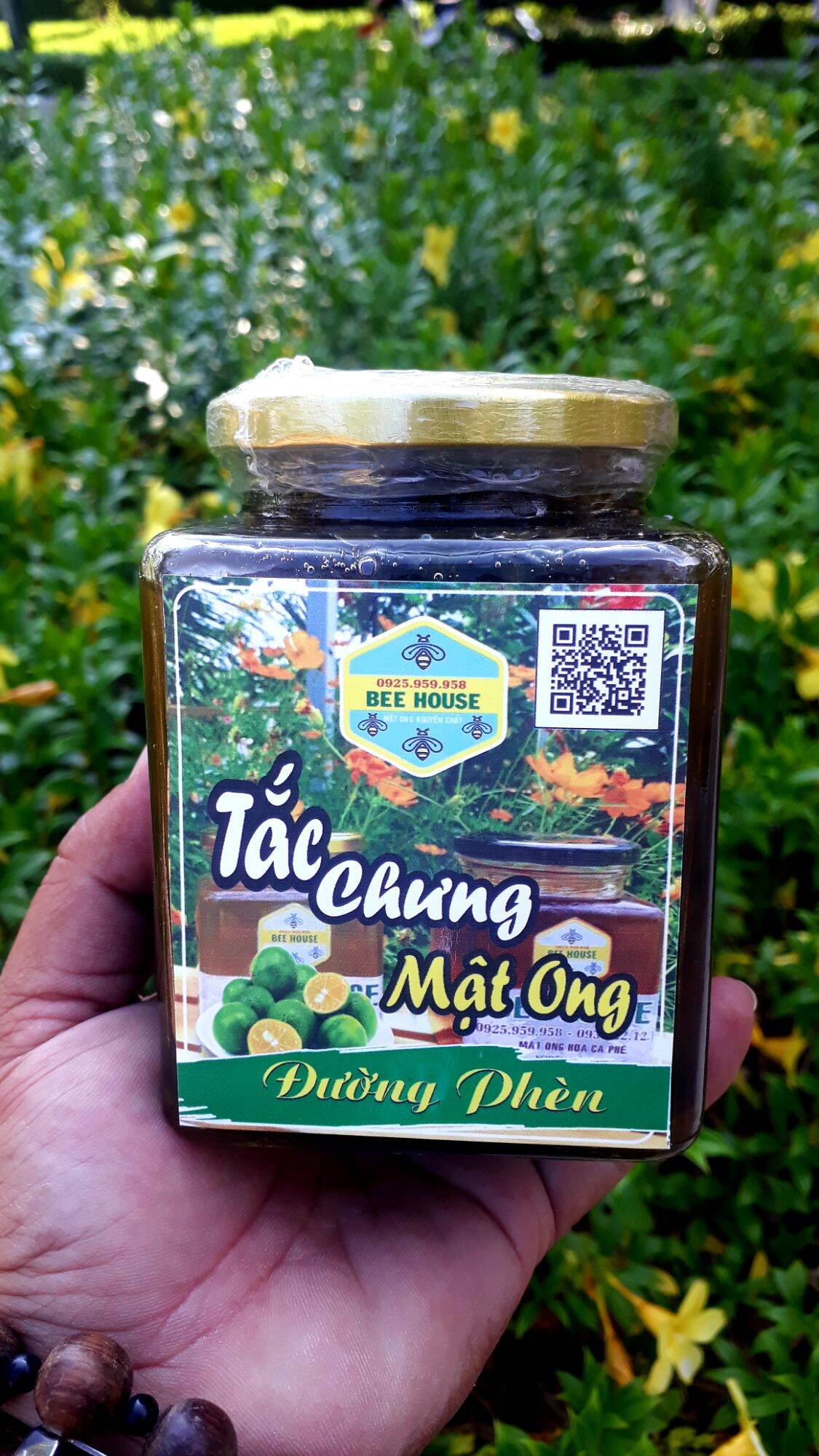 tắc chưng mật ong đường phèn