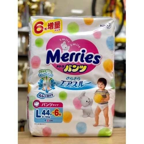 Bỉm Merries nội địa nhật cộng miếng