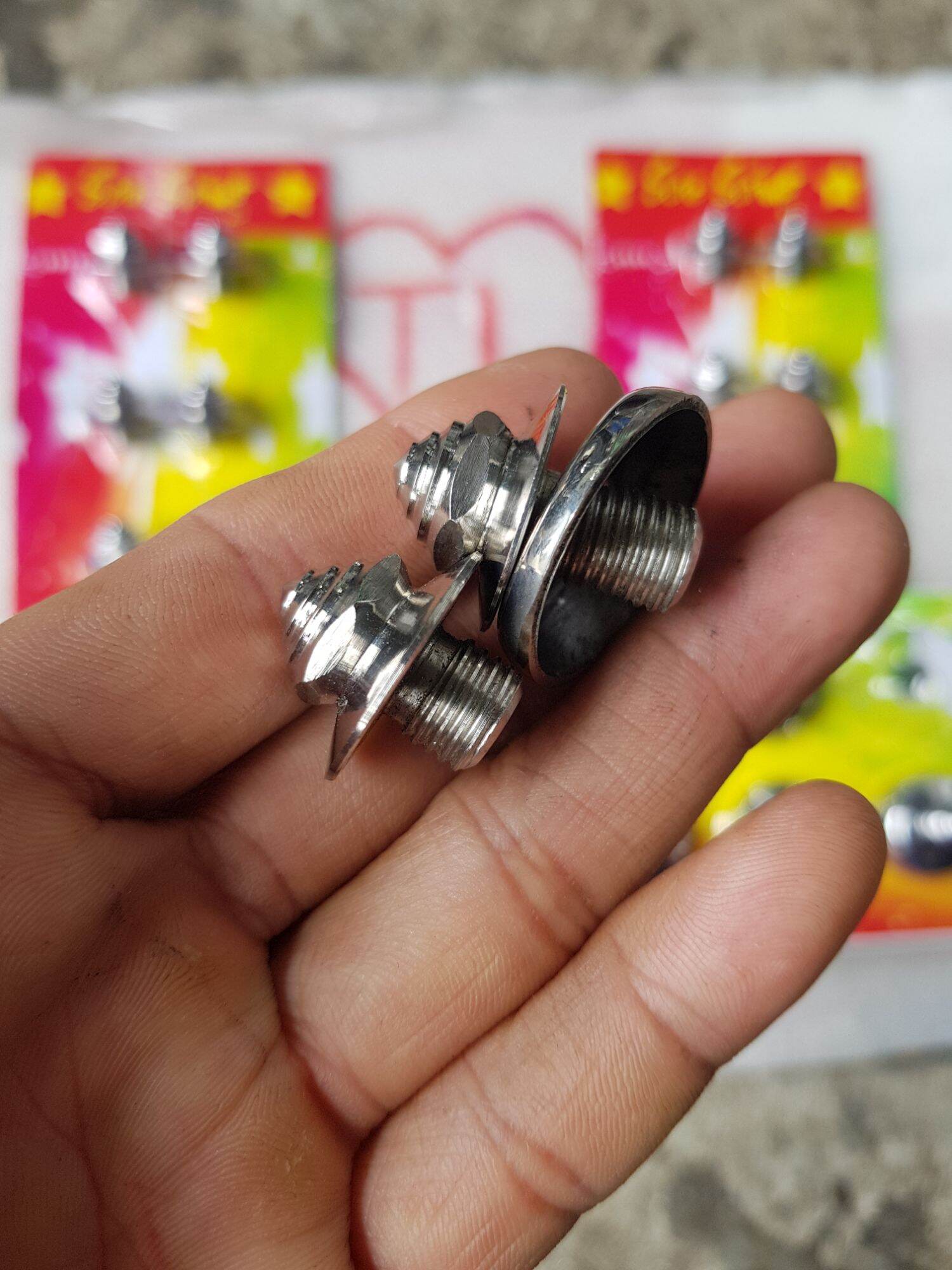 Ốc chân gương inox. wave - dream - rs - neo - si - atila