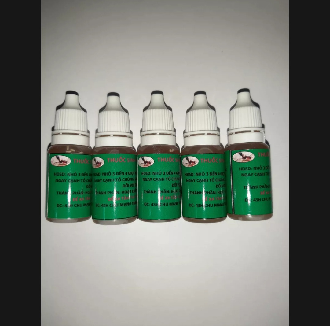 thuốc diệt kiến chai 10ml( combo 3chai)