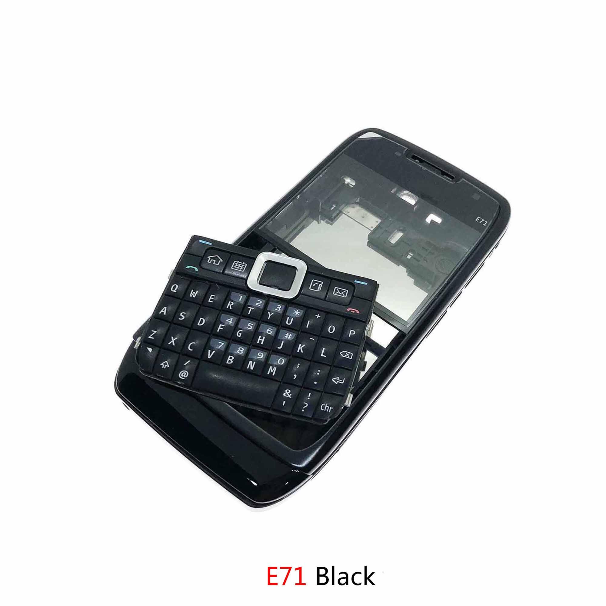 Ốp Lưng Điện Thoại Nokia E63 E71 E72 E5 Vỏ Máy Phím Pin Bánh Xe Tròn Phụ Kiện Kỹ Thuật Số Cho Điện T