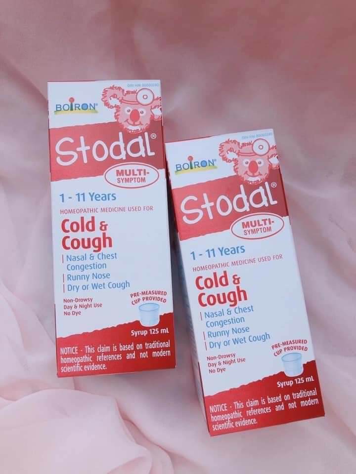 Hộp Stodal cold and cough nội địa Canada 125ml
