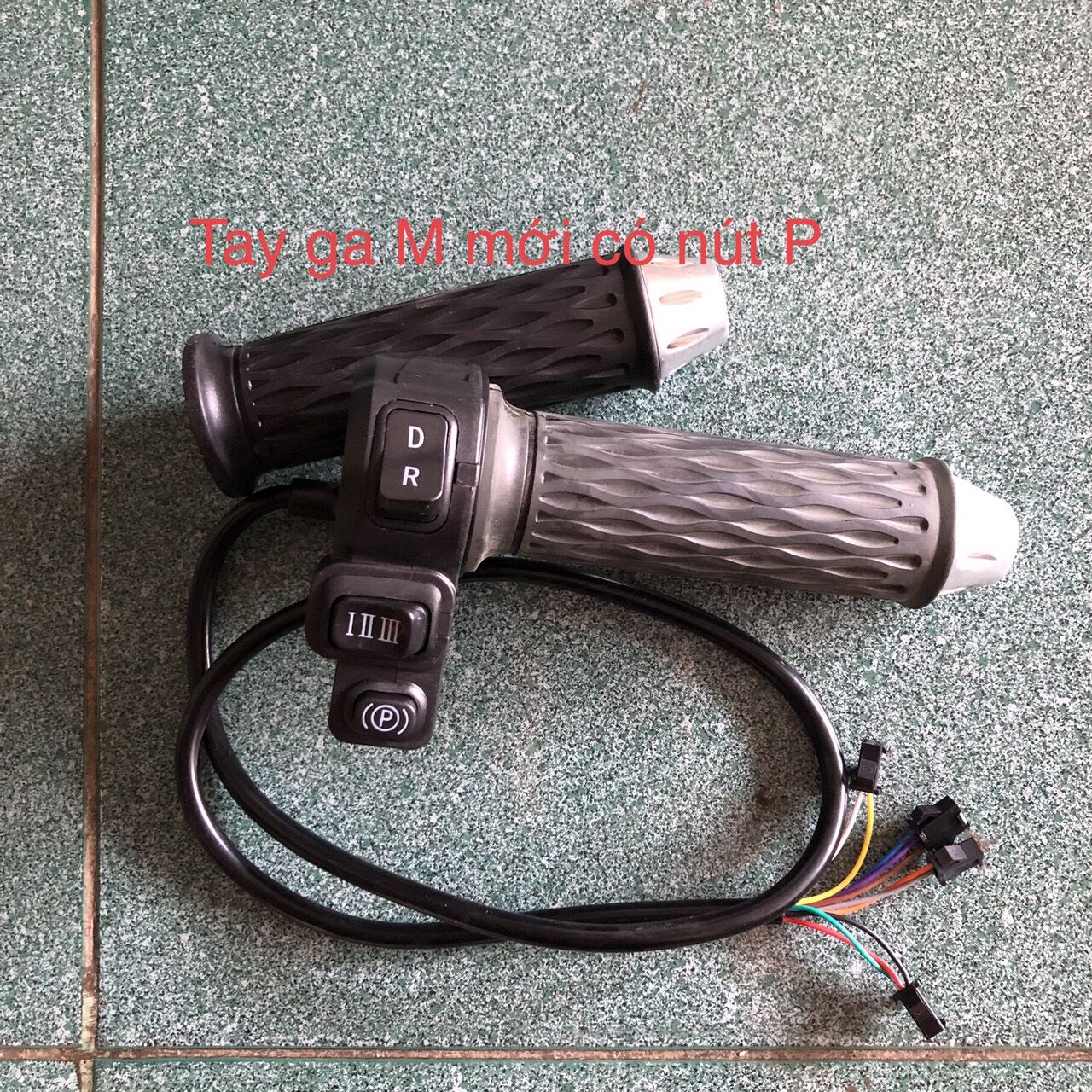 Tay ga nút P chuyên dùng cho xe điện, xe đạp điện