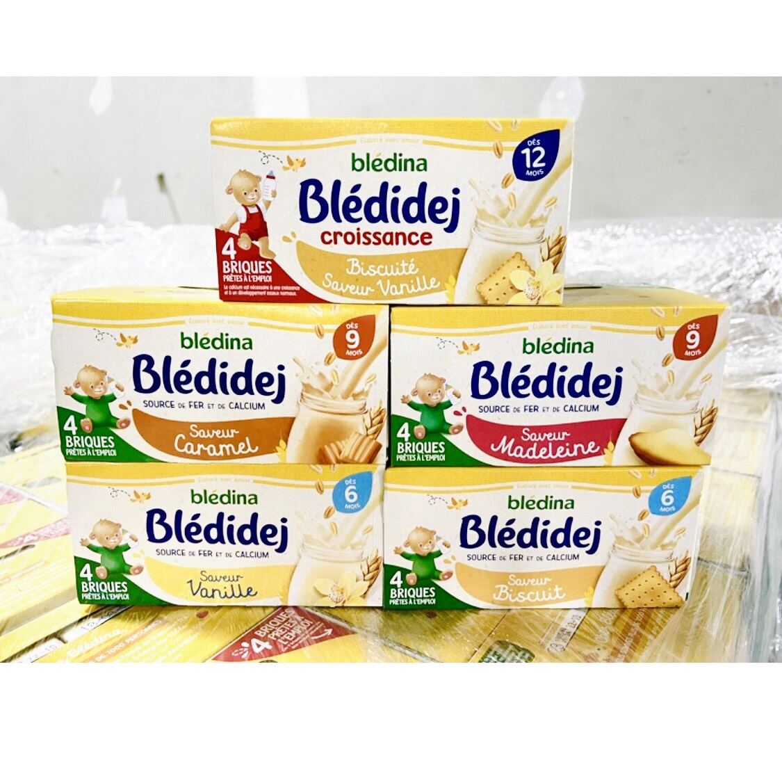 Sữa nước bledina pháp date t12/23