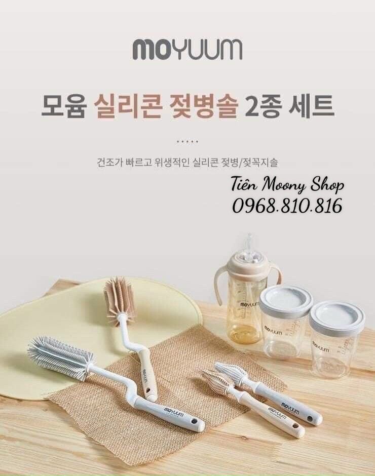 Cọ rửa bình sữa moyuum chính hãng nội địa hàn