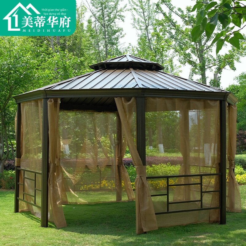 MEIDIHUAFU | Octagonal Garden Gazebo Giá 44,575,000 Đồng*Miễn phí vận chuyển
