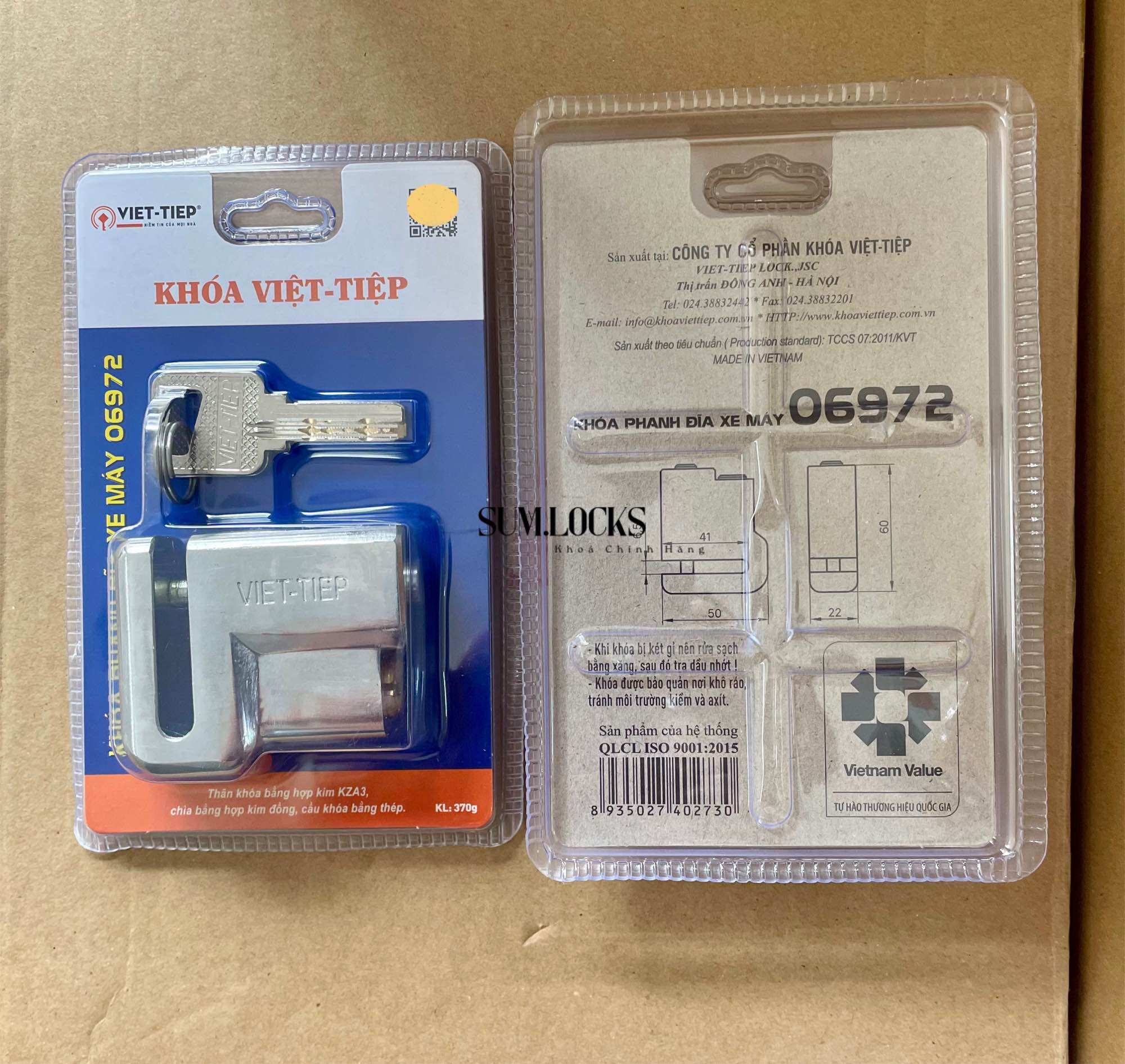 Khóa Thắng Đĩa Việt Tiệp