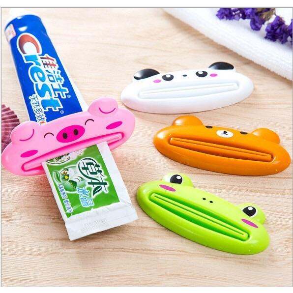 Nặn kem đánh răng hình thú ngộ nghĩ
