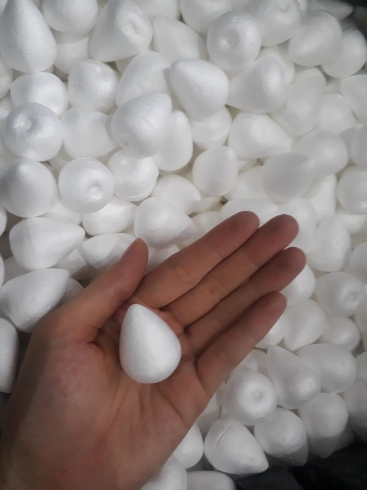 100g nụ Hồng xốp Size 2.5cm~250 nụ