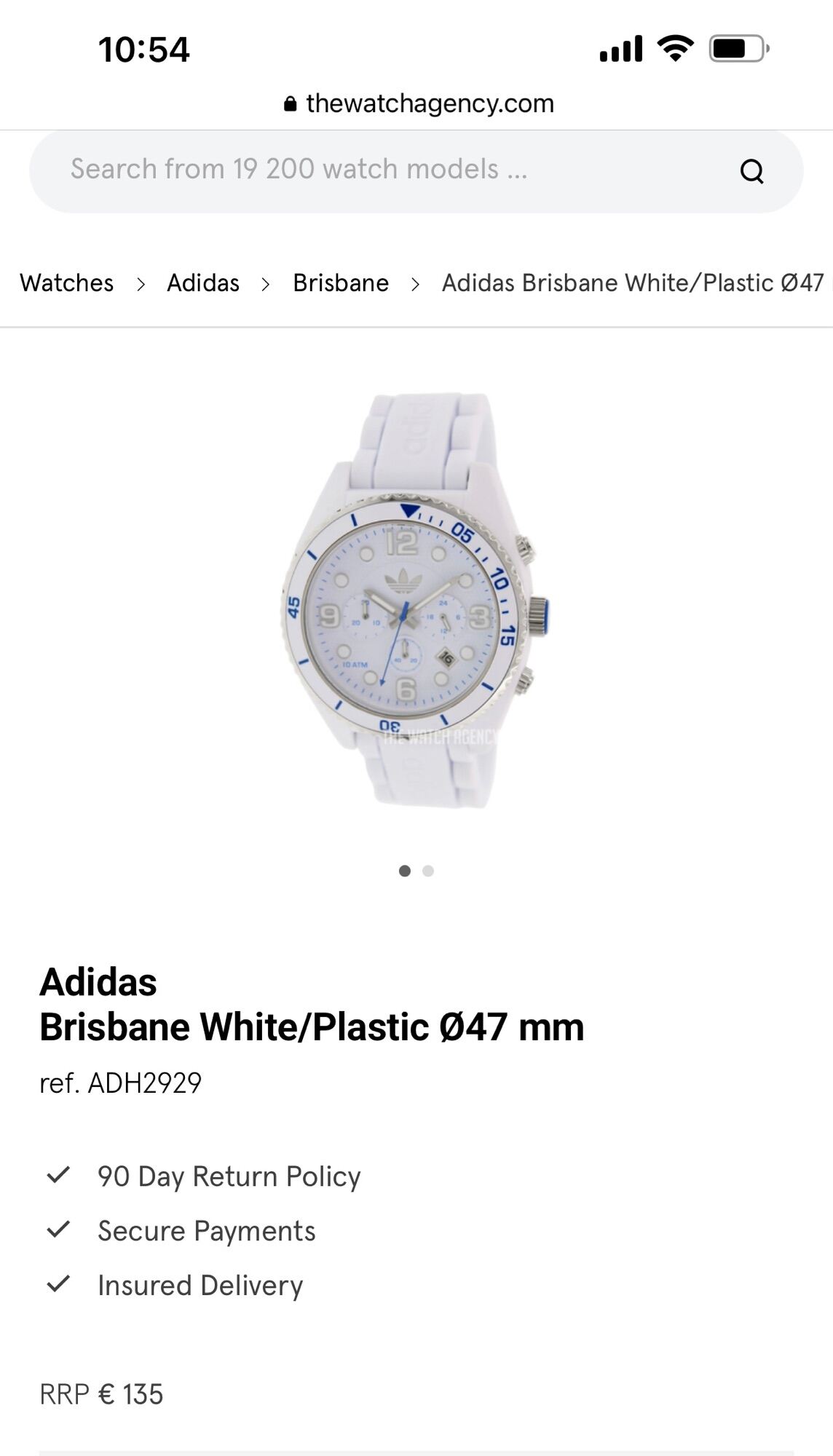 Adidas man Chronogaph super
