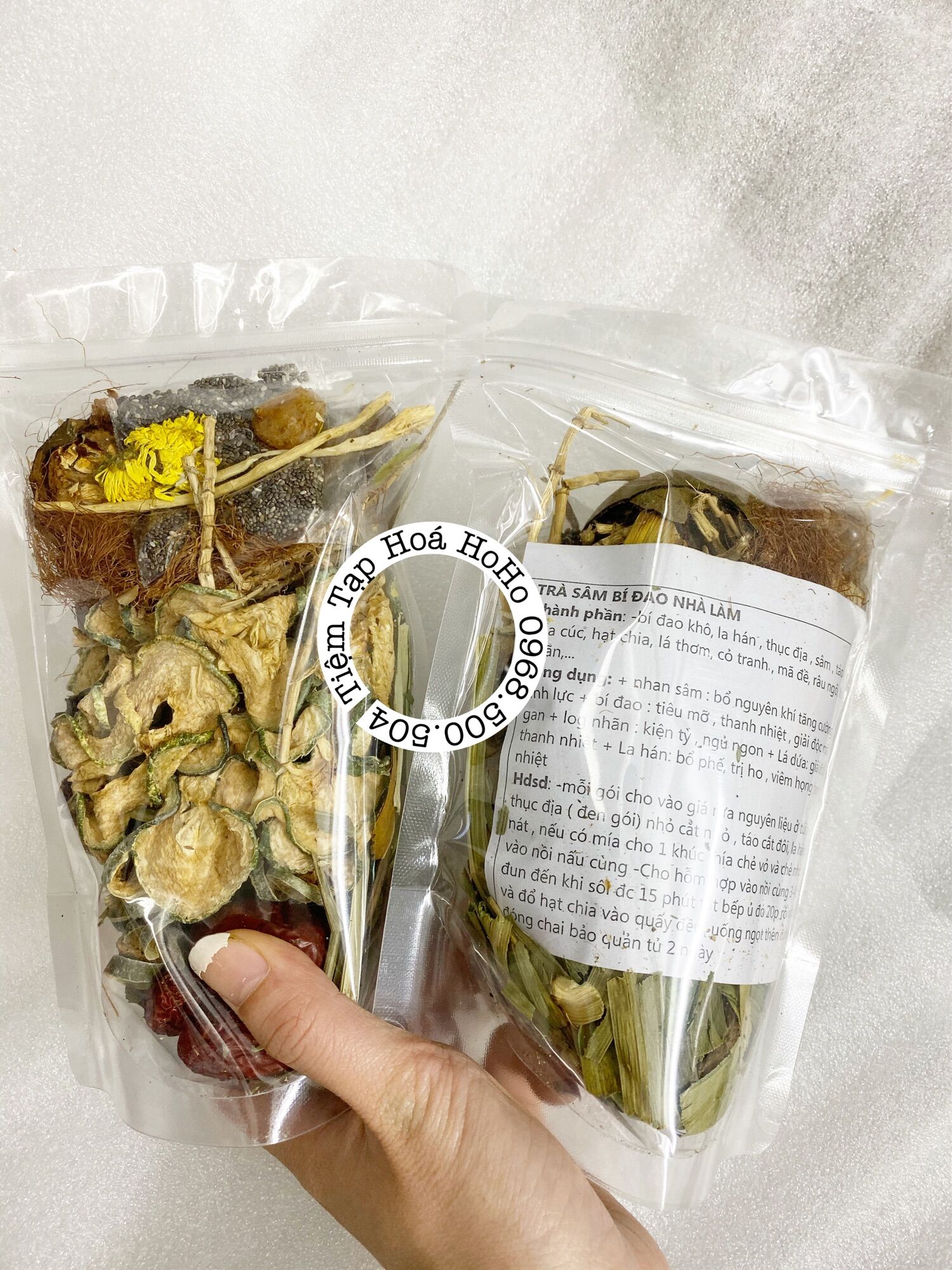 Trà sâm bí đao hạt chia - 5-7lit