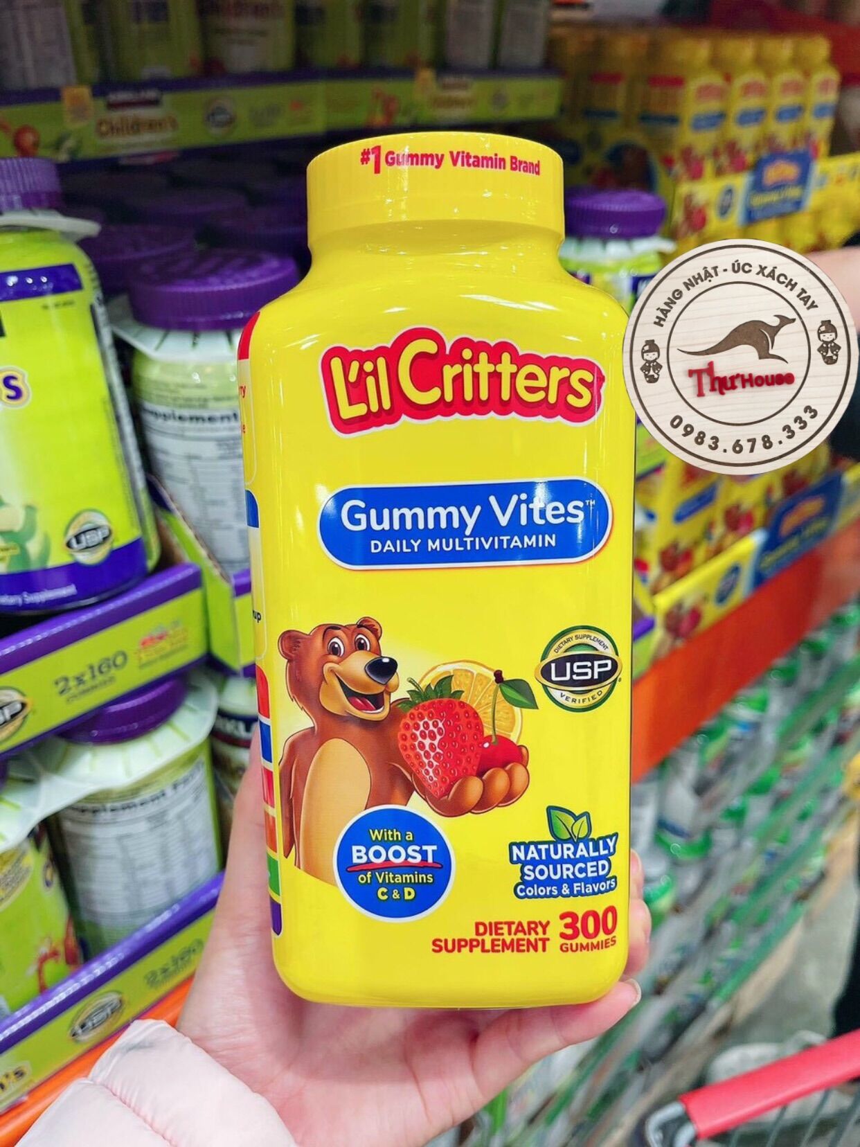 Kẹo Dẻo Vitamin Gummy Bear