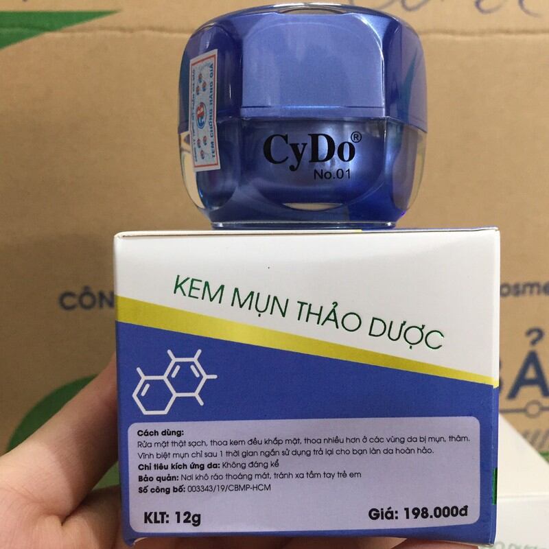 kem dưỡng trắng da cydo 12g đủ mẫu