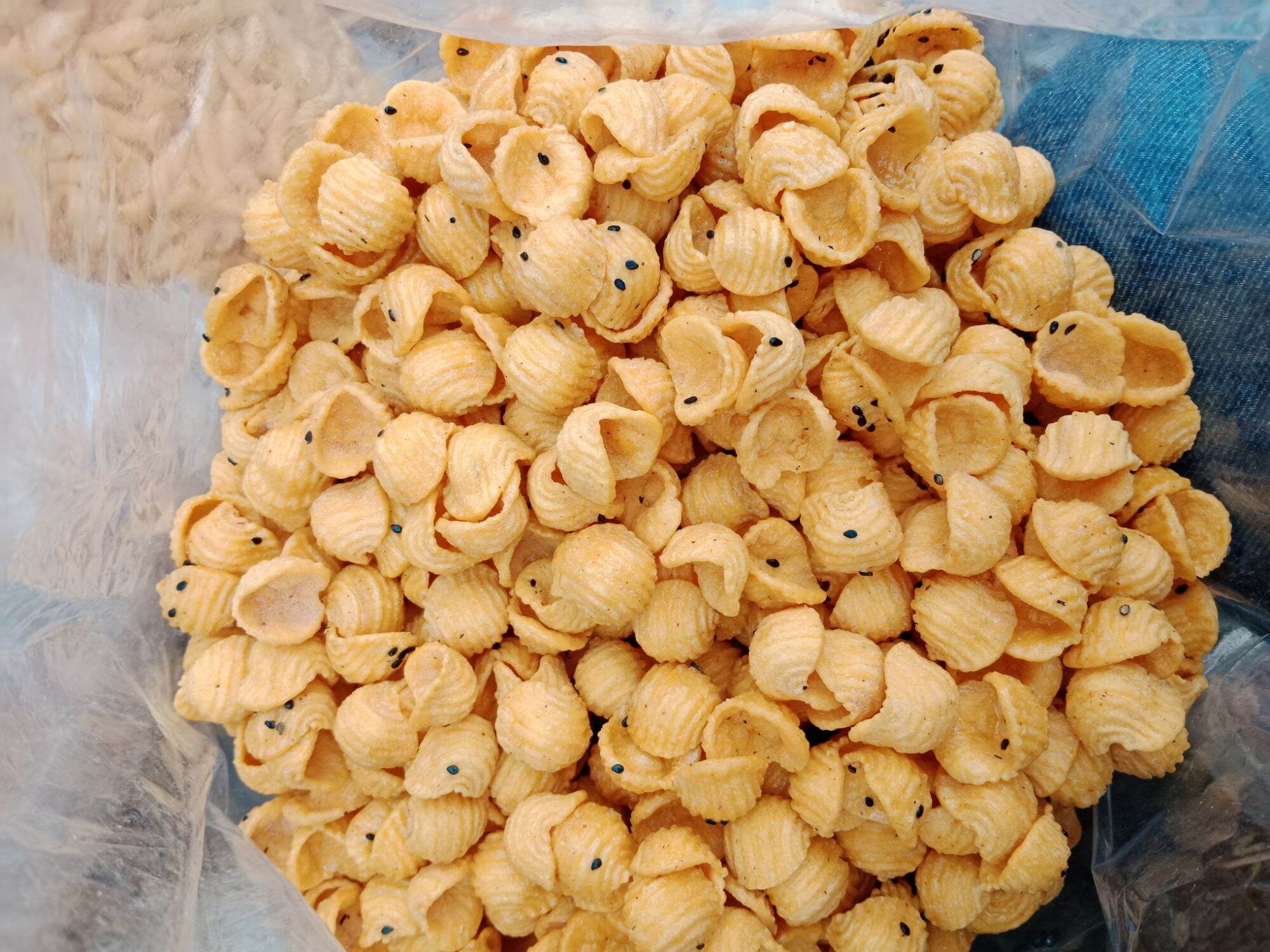 500gr snack ốc vừng, bim bim ốc vừng