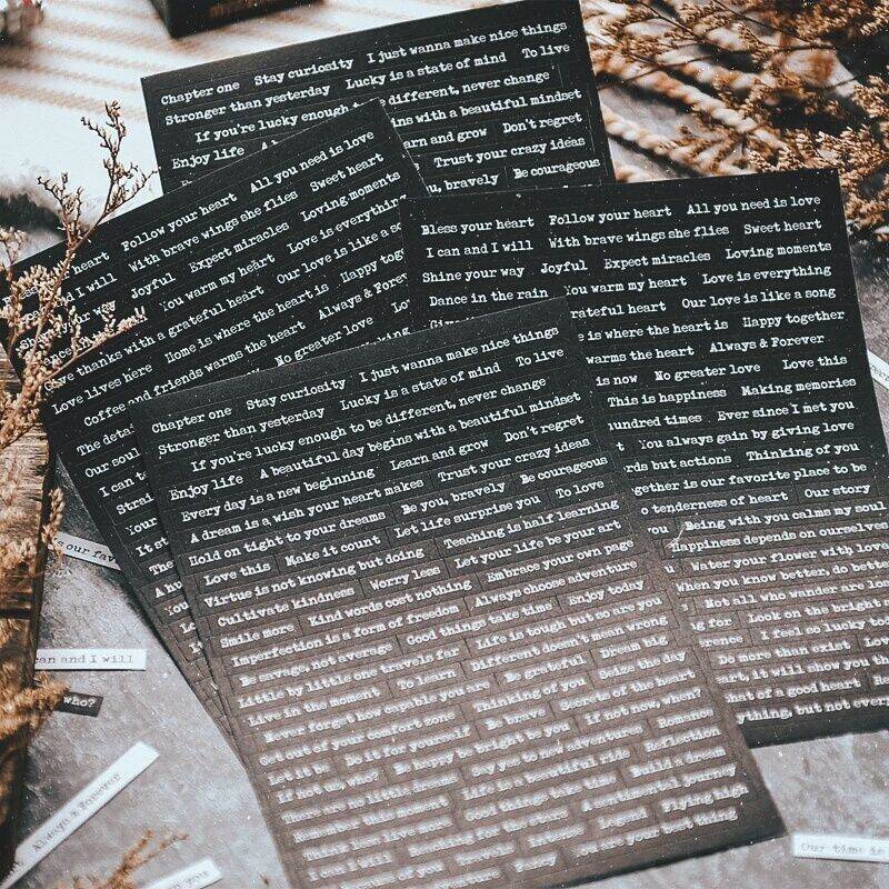 Sticker Quotes Sticker chữ