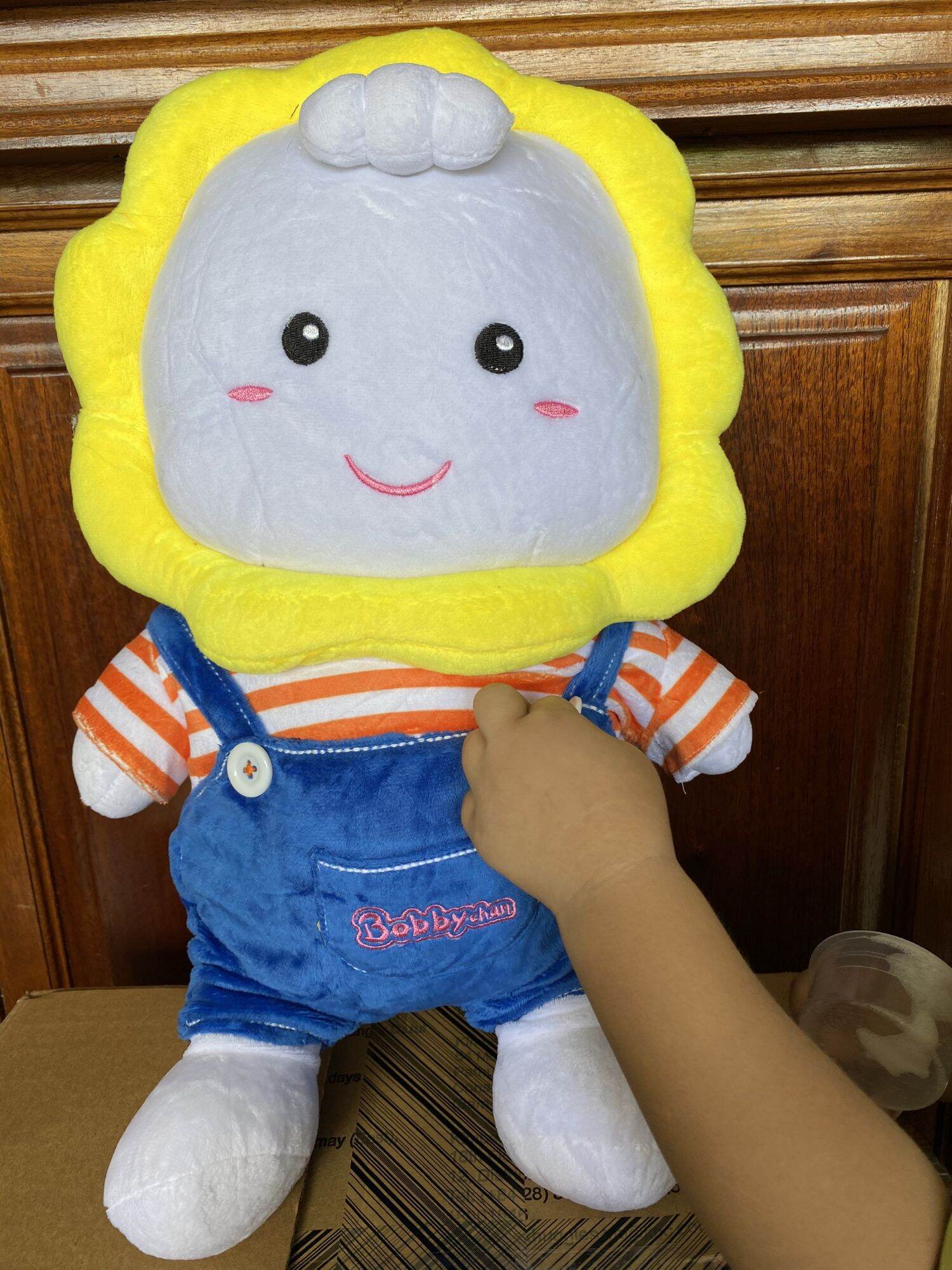 Gấu Bobby Chan biết hát mập ú siêu êm 55cm