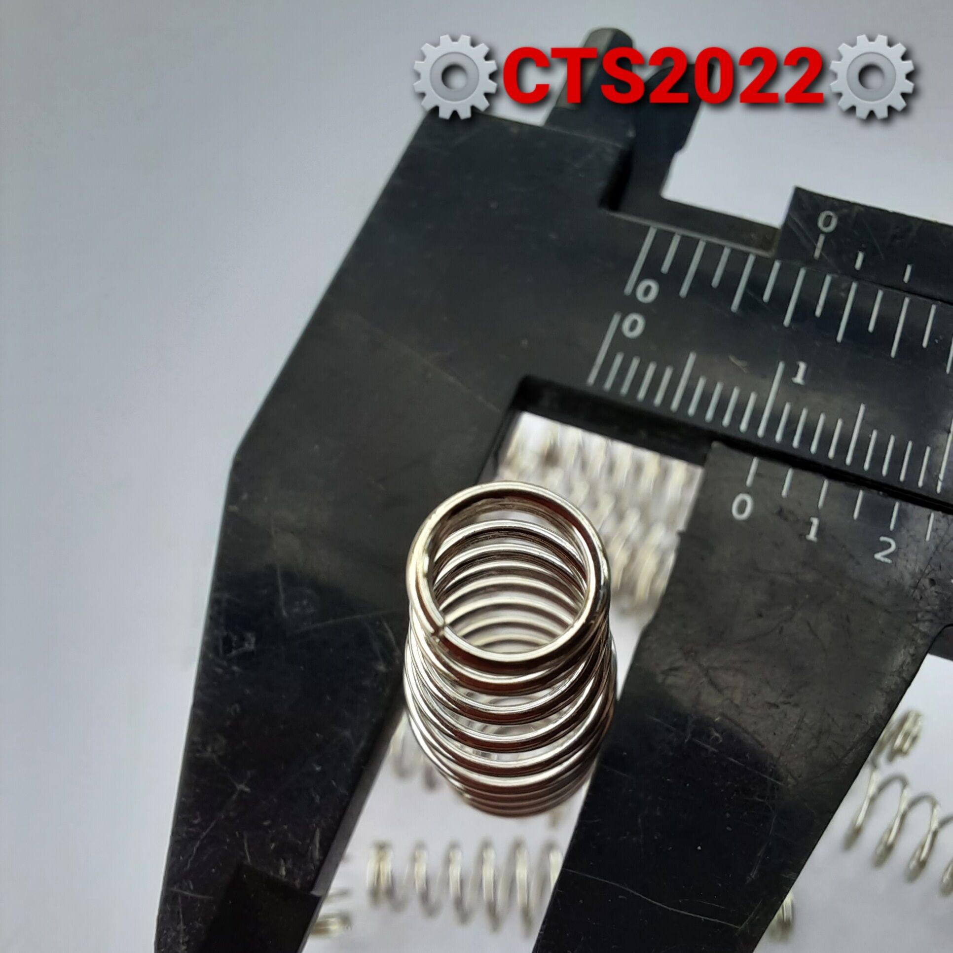 Lò xo nén 2 đầu tóm nhỏ phi 6.5mm