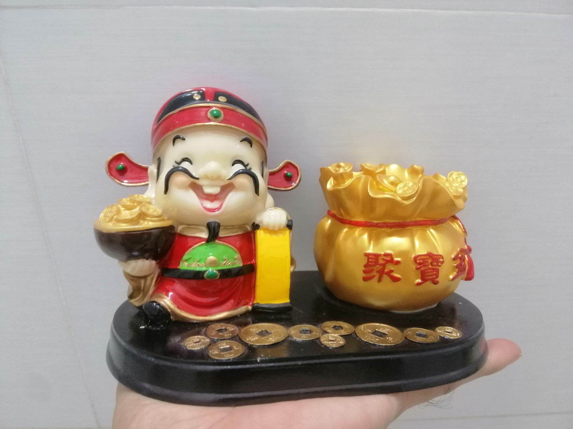 TƯỢNG THẦN TÀI CHẬU VÀNG LỚN