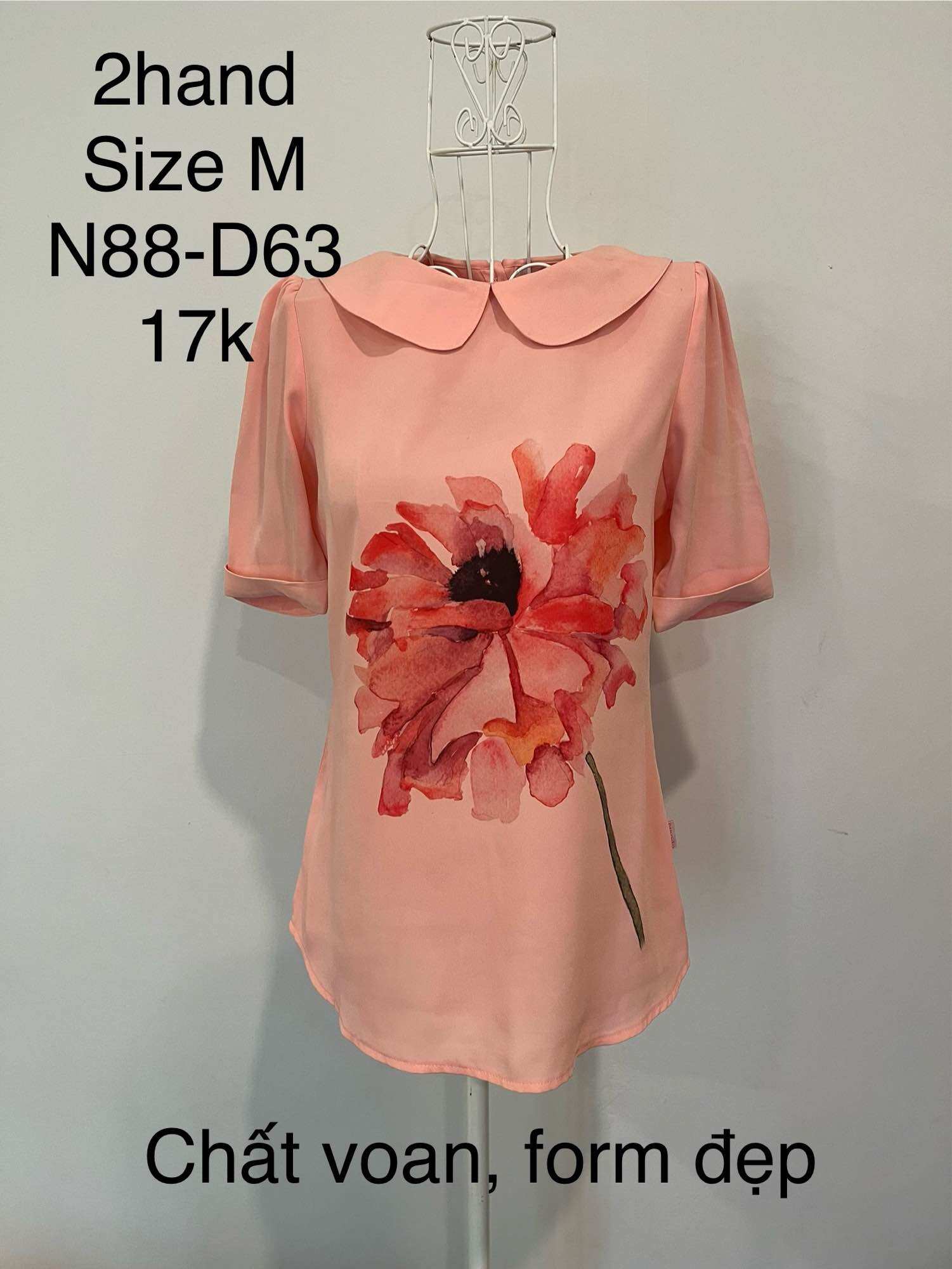 [Hàng tặng đơn 200k] Áo sơ mi nữ size L/XL