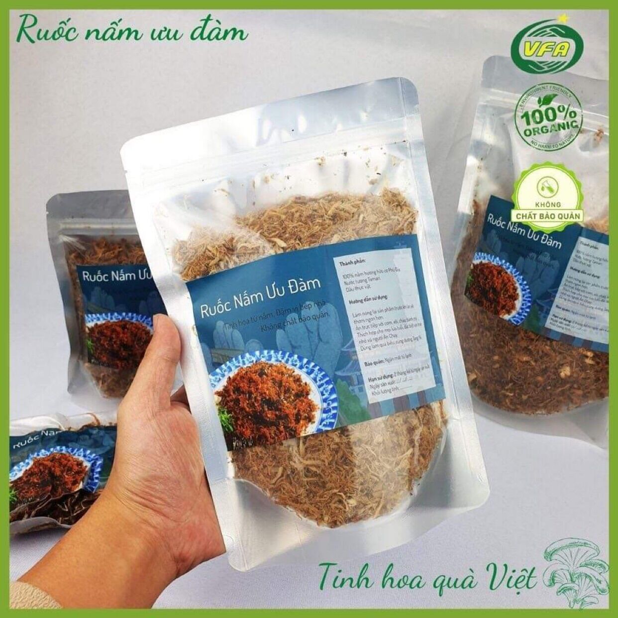 Ruốc nấm hương 500g
