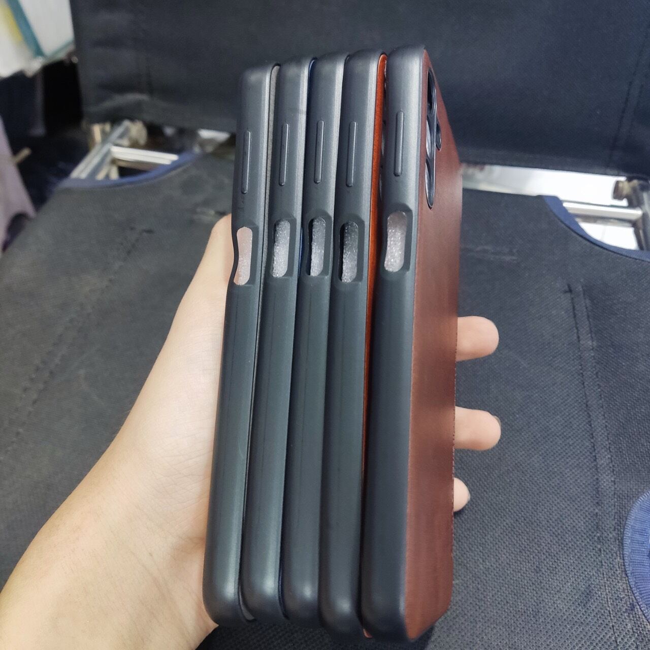Case ốp lưng Samsung M14 dẻo kiểu da mềm mịn ôm máy bảo vệ camera