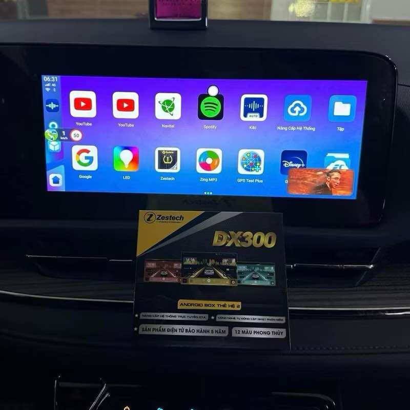 Android box Zestech DX300 PLUS model 2024, android 13, chip sm6225