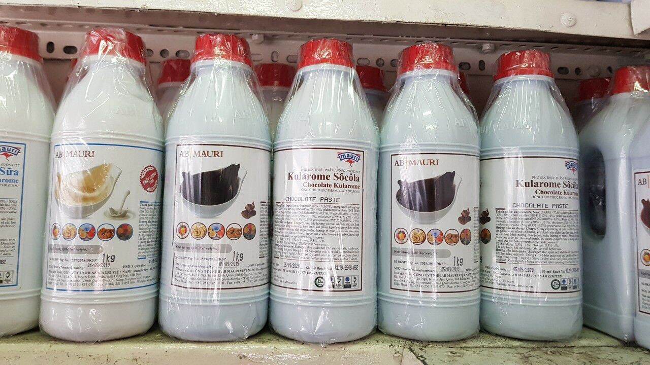 Hương sôcôla mauri chai 1kg