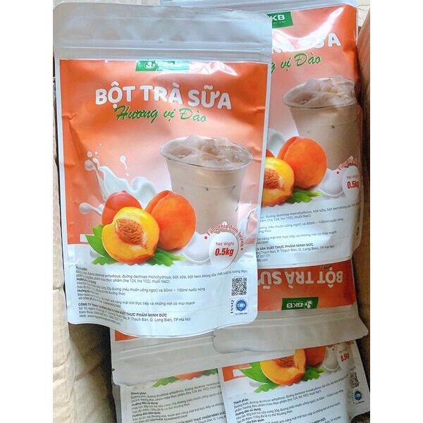 Trà sữa pha sẵn BKB vị Đào 500g