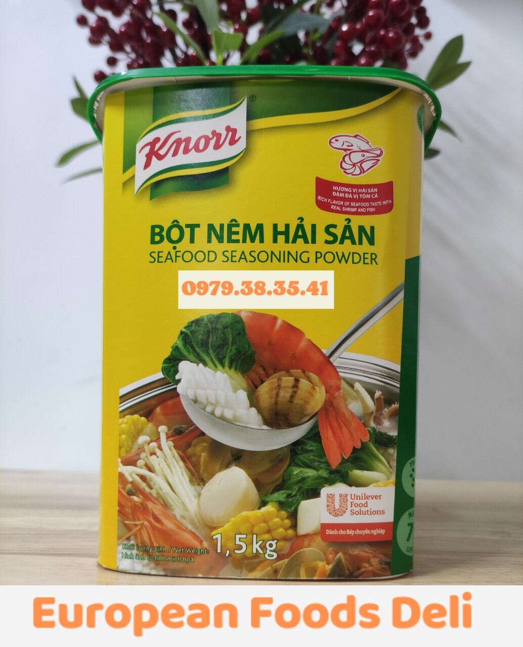 Bột Nêm Hải Sản Knorr 1.5KG