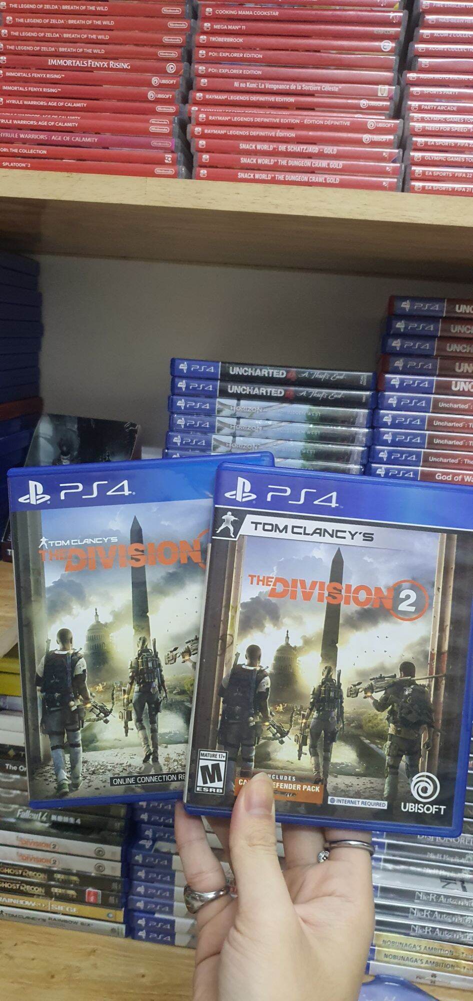Đĩa ps4 division 2