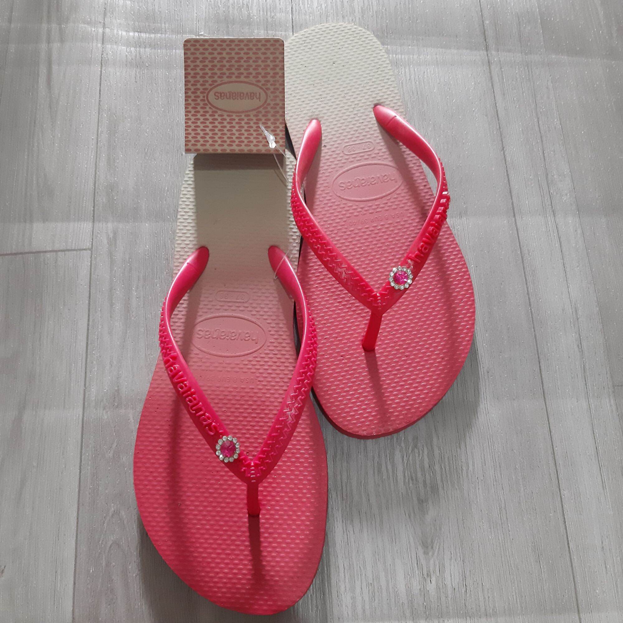 🔥FREESHIP🔥HAVAIANAS - Dép Nữ Ombre Đính Đá