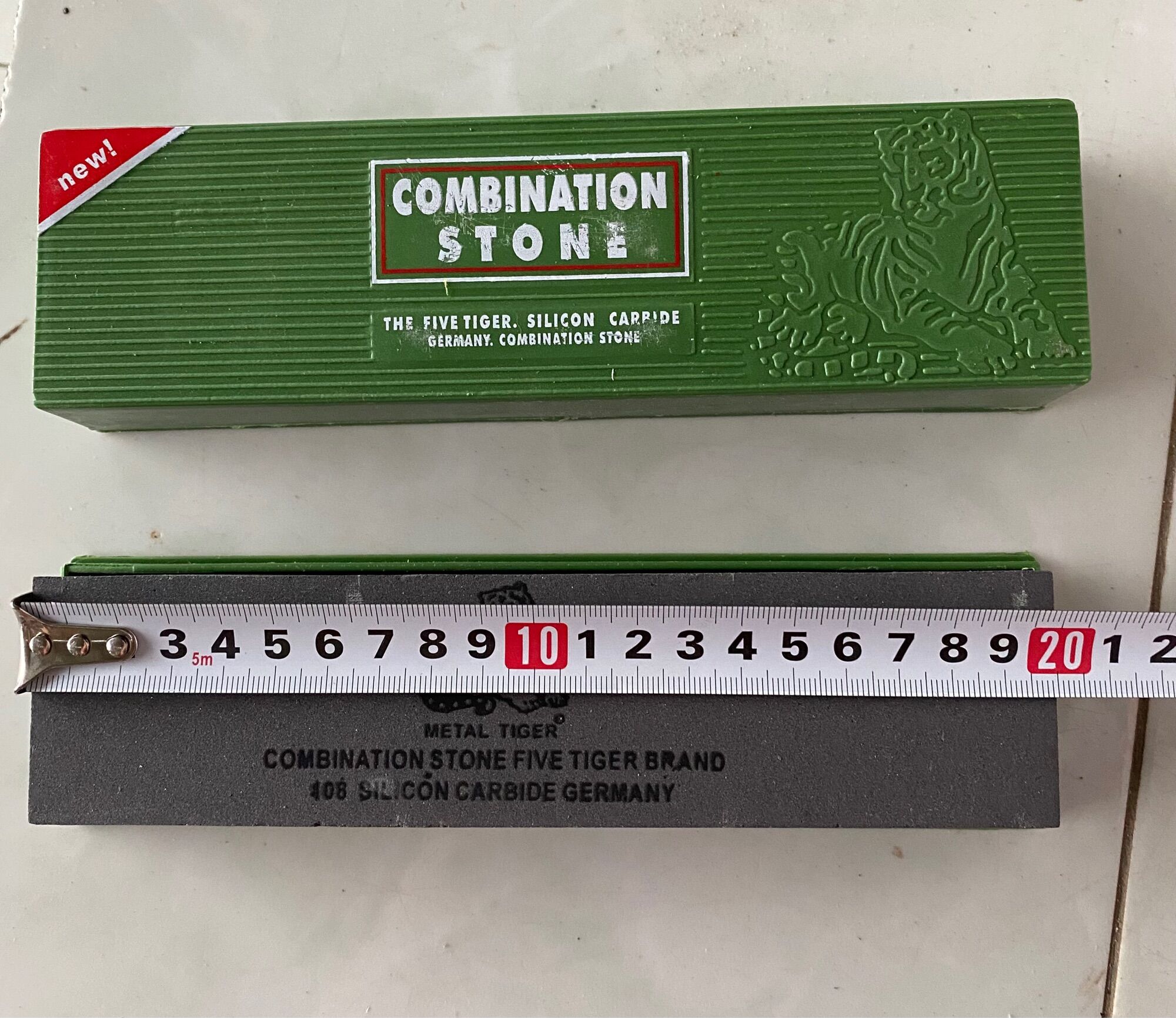 đá mài dao kéo 2 mặt combination stone