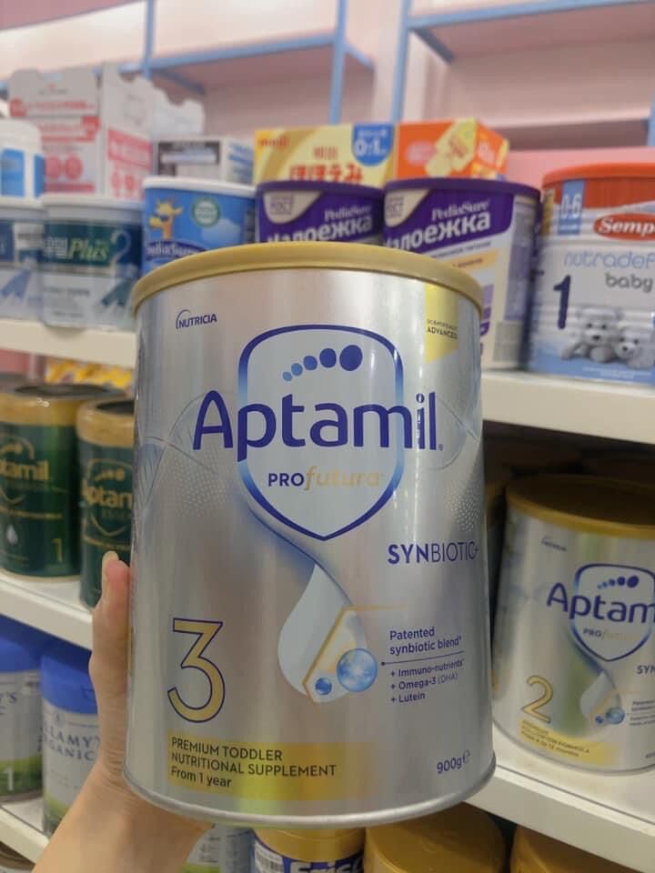 SỮA APTAMIL ÚC MẪU MỚI 900g Số 1,2,3,4 ( date 2023)