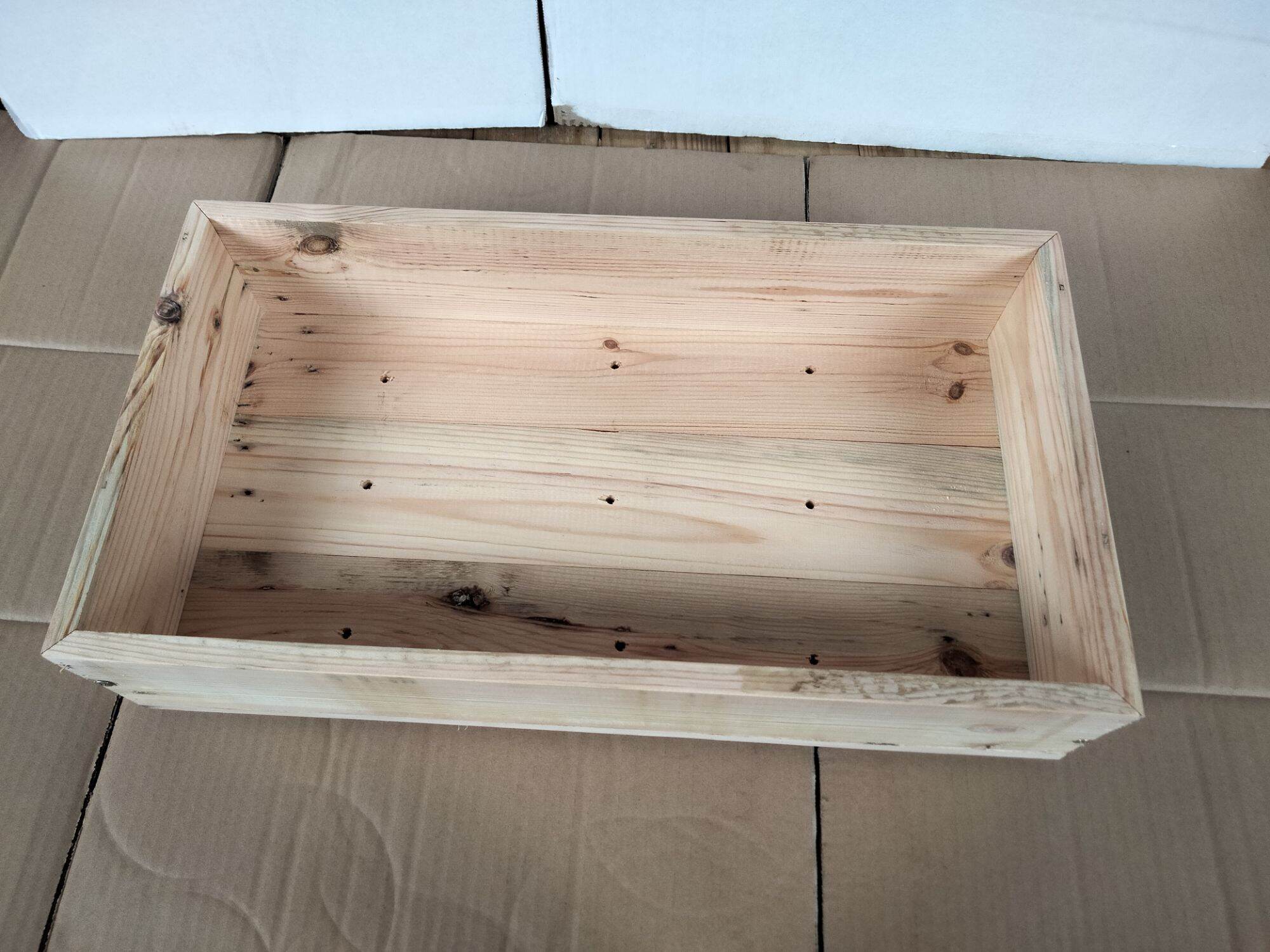 chậu chữ nhật có chiều dài 42 cm rộng 15cm cao 15cm