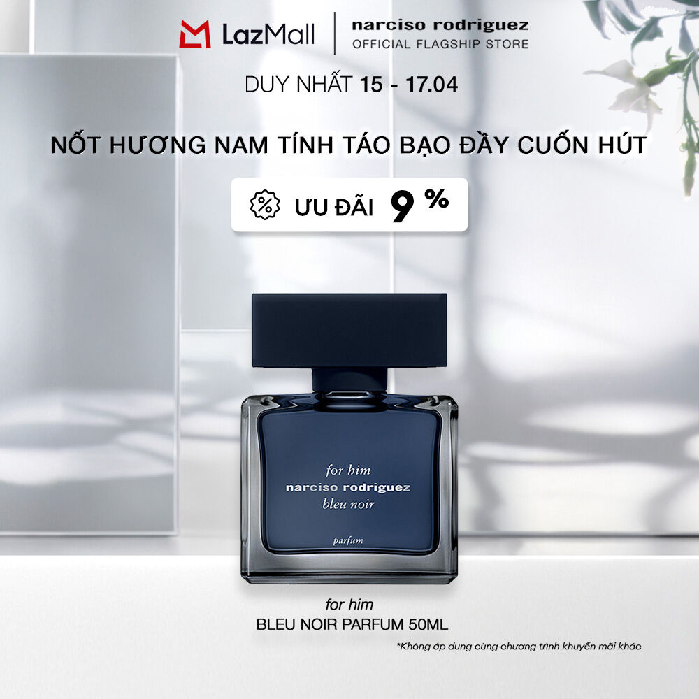 Nước Hoa nam Narciso Rodriguez For Him Bleu Noir Parfum 50ml