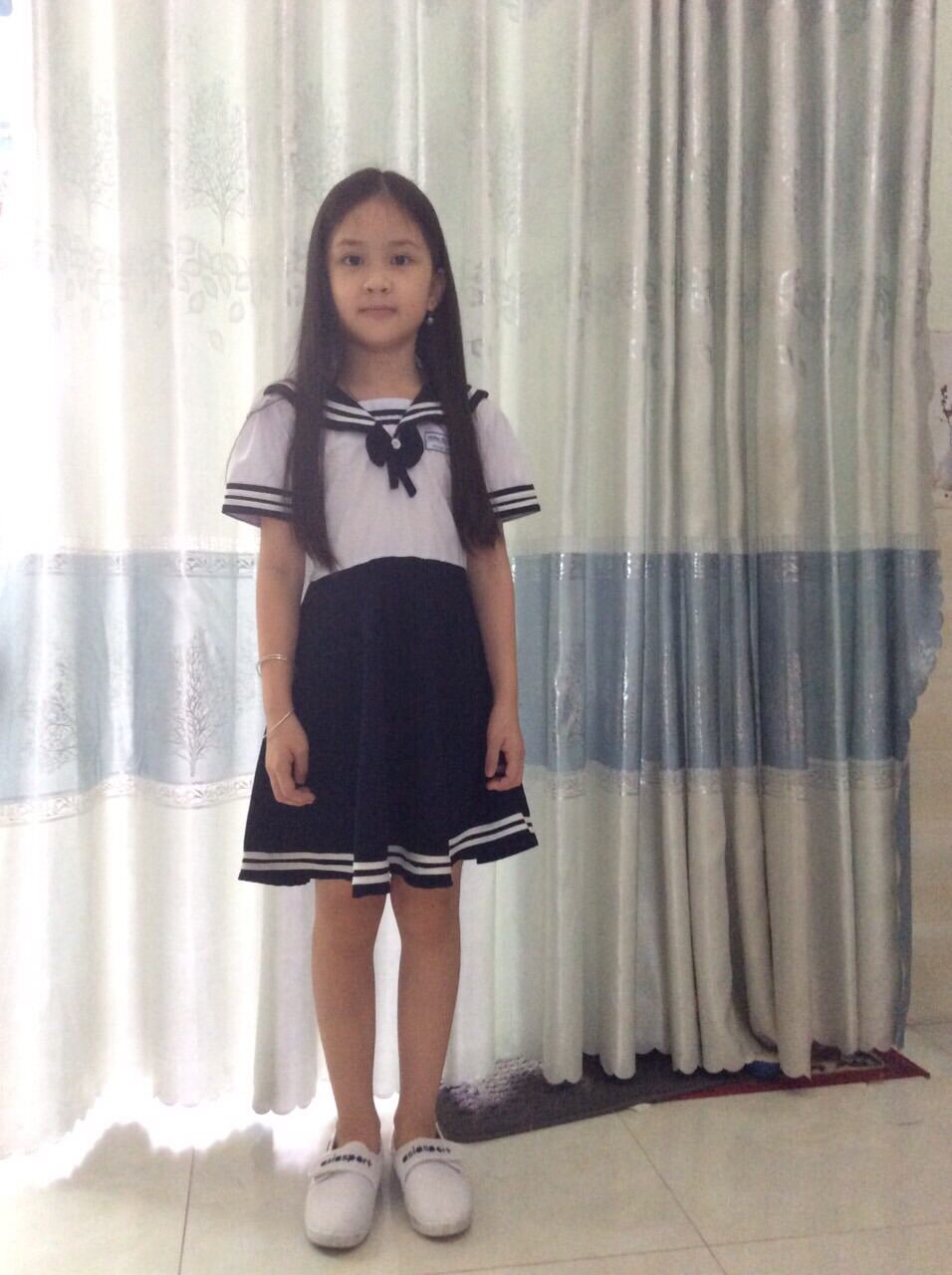 Váy đồng phục học sinh tiểu học DPC1-0062 Đồng phục Ngôi Sao